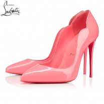 Christian Louboutin Hot Chick Pink Patent Leather 100 mm Shoes