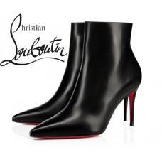 Christian Louboutin So Kate Booty 85 mm Black Leather Ankle Boots