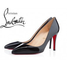 Christian Louboutin Pigalle 85 mm Black Patent Leather Pumps